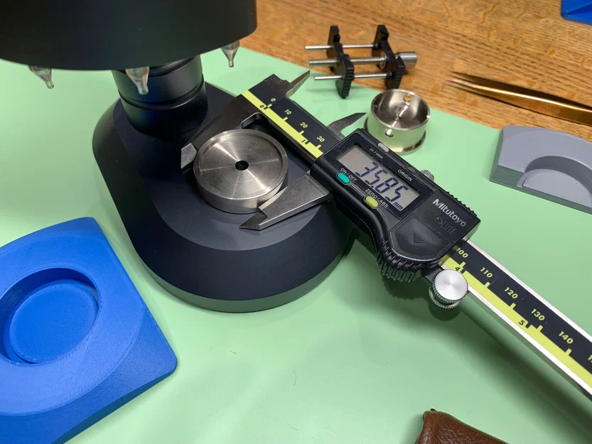 Bệ đỡ cho dụng cụ ép kim đồng hồ (Platform for Watch Hand Setting Tool) - Image 6