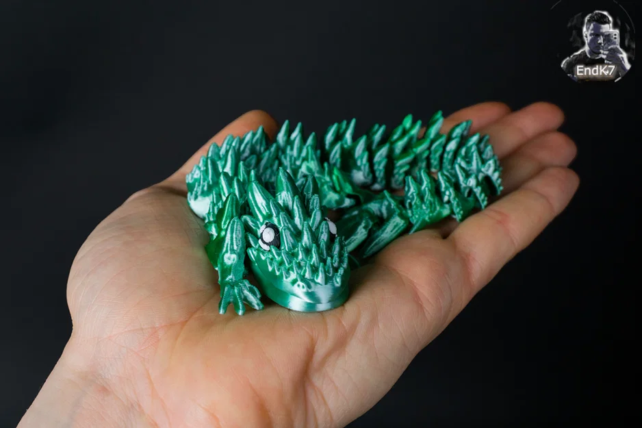 Rồng Núi Gai Spiky Mountain Dragon – Khớp Nối – Print in Place – No Supports - Image 2