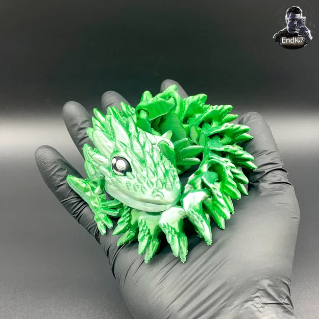Rồng Núi Gai Spiky Mountain Dragon – Khớp Nối – Print in Place – No Supports - Image 6