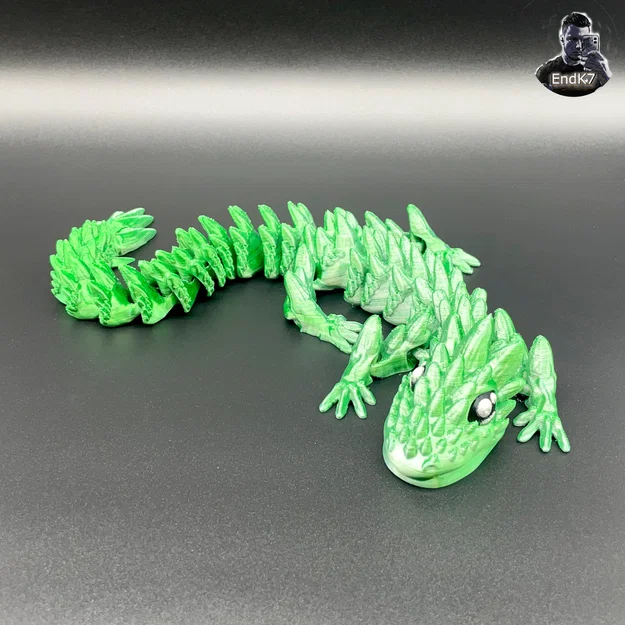 Rồng Núi Gai Spiky Mountain Dragon – Khớp Nối – Print in Place – No Supports - Image 7