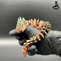 Rồng Núi Gai Spiky Mountain Dragon – Khớp Nối – Print in Place – No Supports - Thumbnail 8