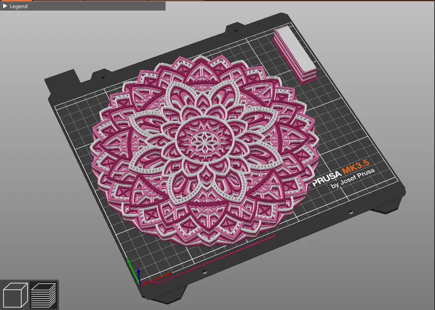 Tranh treo tường mandala hoa đa màu - Image 2