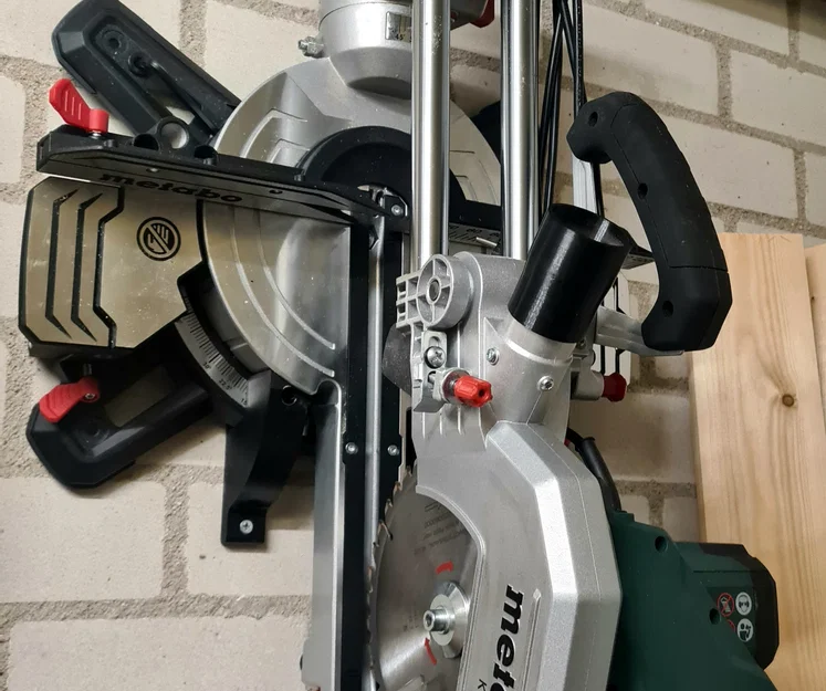 Giá treo tường lưu trữ cho máy cưa góc Metabo KGS 216 M - Image 1