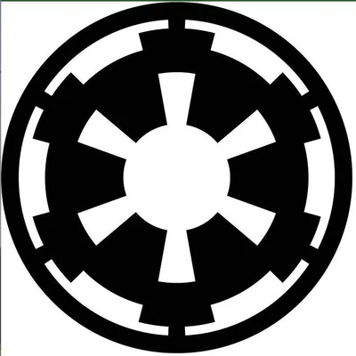 Mô hình logo Đế chế Thiên hà Galactic Empire (Star Wars) in 3D