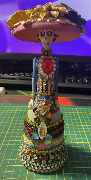 La Calavera Catrina (Tượng Catrina – Día de Muertos) - Image 3