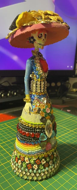 La Calavera Catrina (Tượng Catrina – Día de Muertos) - Image 4