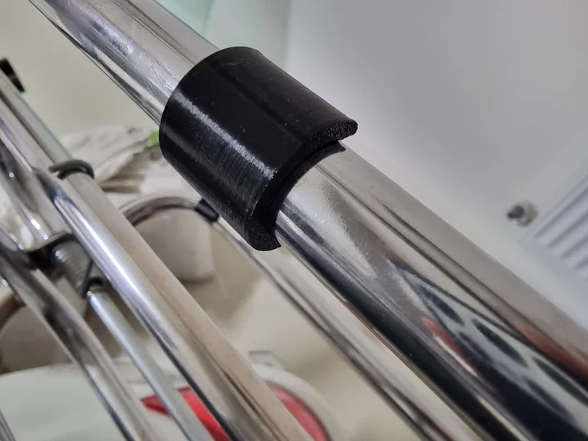 Kẹp giữ baga Vespa & Bushing baga Vespa (Vespa rack hold down clip/bushing) - Image 8