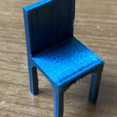 Mô hình ghế mini (Mini Chair) in 3D dễ thương và độc đáo