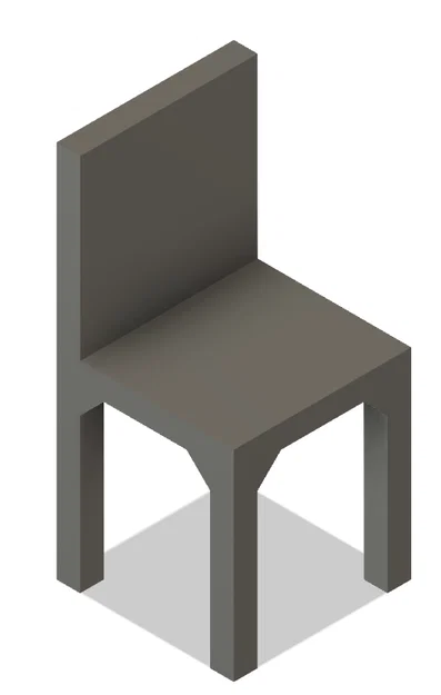 Mô hình ghế mini (Mini Chair) in 3D dễ thương và độc đáo - Image 2