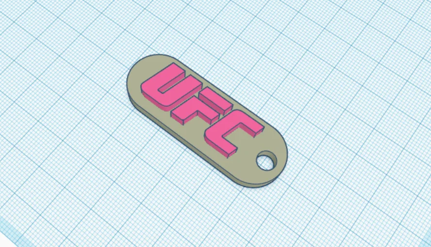 Móc khóa UFC (UFC Keychain) - Image 4