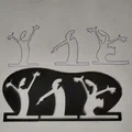 Khuôn vẽ hình (Stencil) La Linea - Mẫu in 3D sáng tạo cho mọi nhà - Thumbnail 4