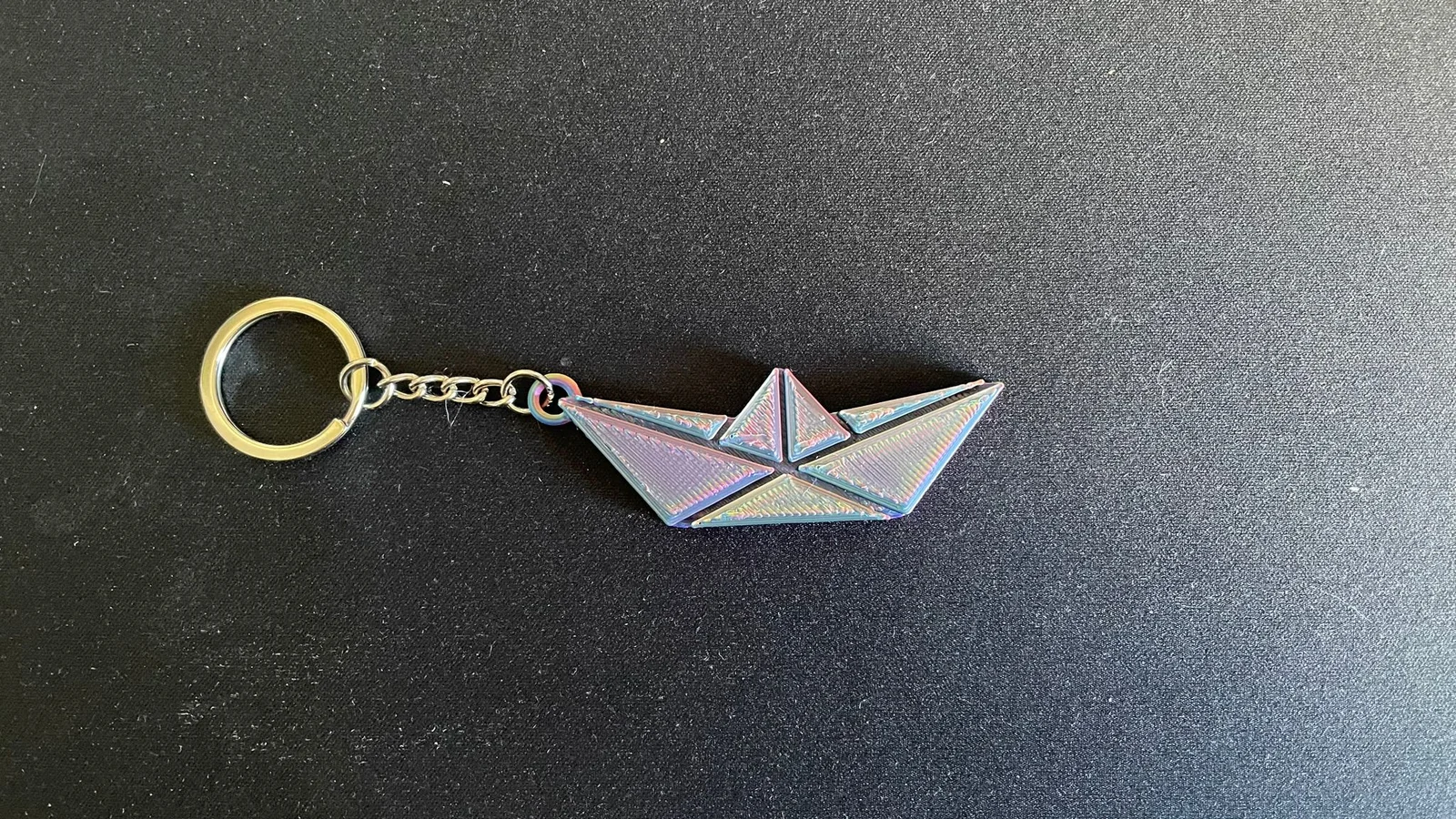 Móc khóa thuyền giấy 3D (Paper Boat Keychain 2.0) siêu bền… 1