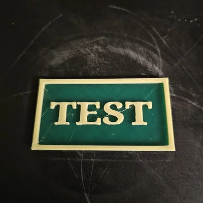 Bài test multicolor cỡ nhỏ