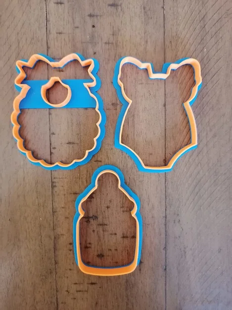 Bộ khuôn cắt bánh quy hình em bé (Cookie Cutter) - Dễ in, dễ dùng - Image 2