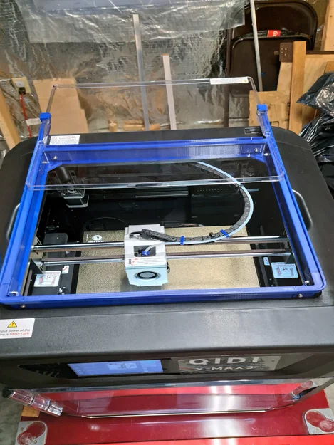 Khung Trượt Nắp Trên QIDI X-max 3 (QIDI X-max 3 Lid Slider Frame) - Image 1
