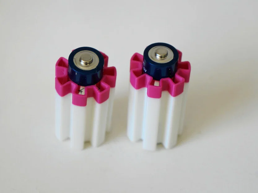 Bộ chuyển đổi kích thước pin (Battery Adapter) cho pin AAA, AA, C, D - Image 1