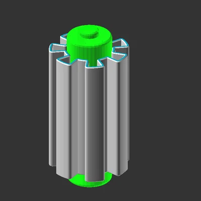 Bộ chuyển đổi kích thước pin (Battery Adapter) cho pin AAA, AA, C, D