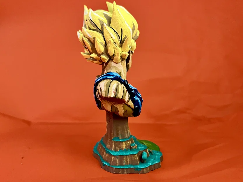 Super Saiyan Son Goku - Dragon Ball Z - Tượng Bust - Image 3