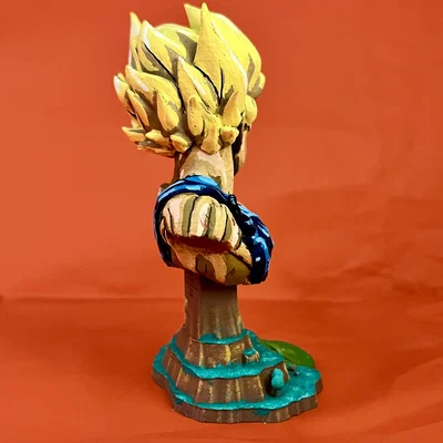 Super Saiyan Son Goku - Dragon Ball Z - Tượng Bust