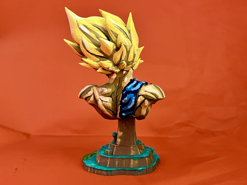 Super Saiyan Son Goku - Dragon Ball Z - Tượng Bust - Image 4