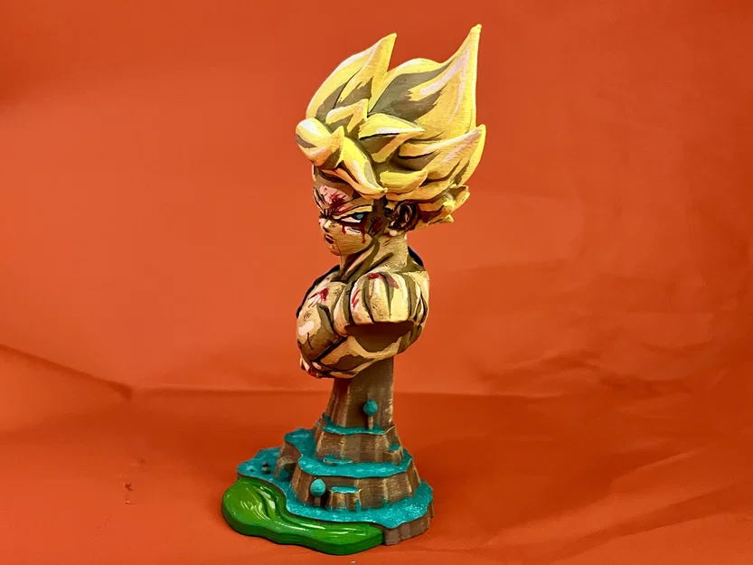 Super Saiyan Son Goku - Dragon Ball Z - Tượng Bust - Image 5