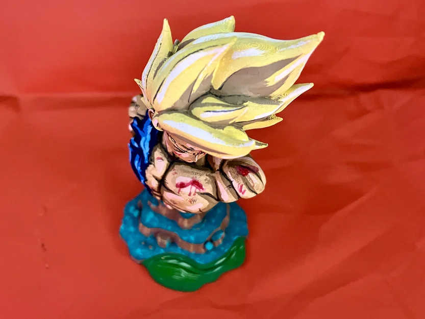 Super Saiyan Son Goku - Dragon Ball Z - Tượng Bust - Image 6