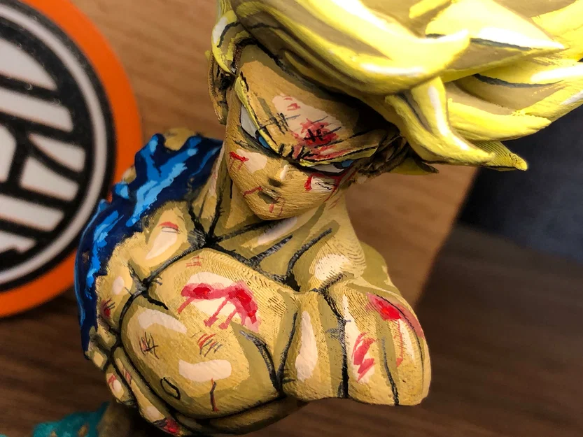 Super Saiyan Son Goku - Dragon Ball Z - Tượng Bust - Image 13