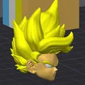 Super Saiyan Son Goku - Dragon Ball Z - Tượng Bust - Thumbnail 16