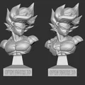 Super Saiyan Son Goku - Dragon Ball Z - Tượng Bust - Thumbnail 17