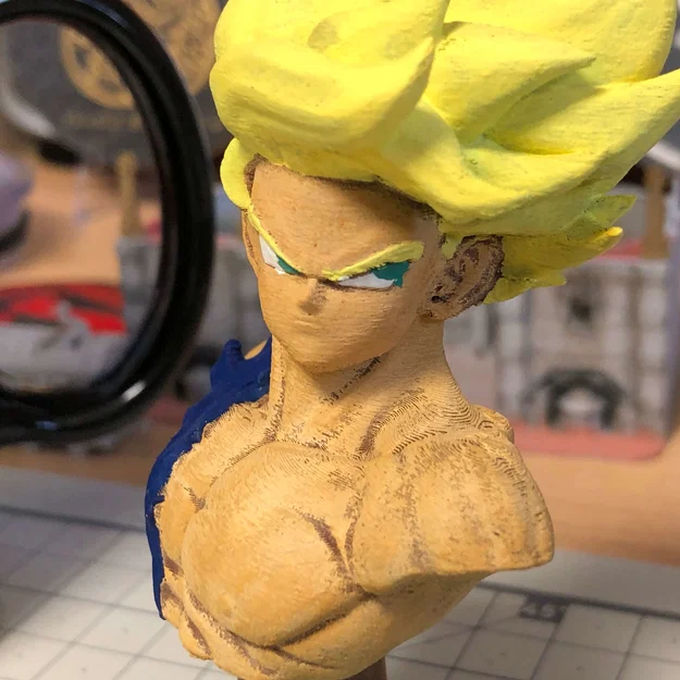 Super Saiyan Son Goku - Dragon Ball Z - Tượng Bust - Image 24
