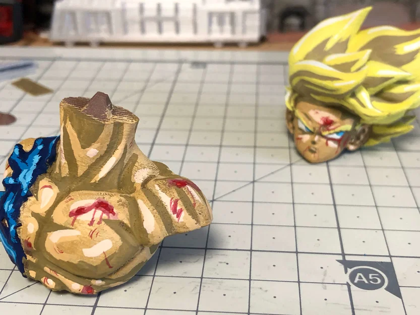 Super Saiyan Son Goku - Dragon Ball Z - Tượng Bust - Image 27