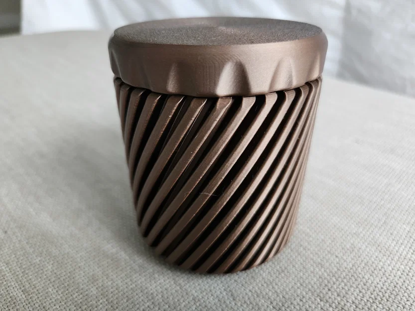 Container Pod (Parameterized) – Hũ hình trụ parametric nắp vặn - Image 7