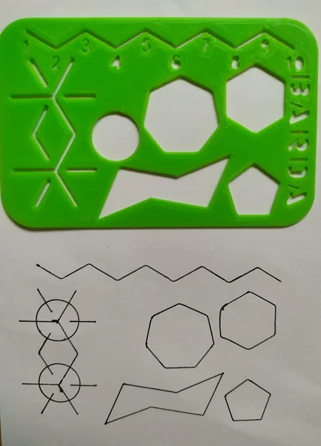 Stencil Hóa Hữu Cơ (ORGANIC CHEMISTRY STENCIL) - Image 2