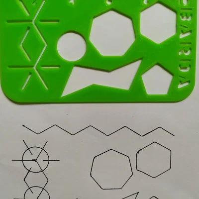 Stencil Hóa Hữu Cơ (ORGANIC CHEMISTRY STENCIL)