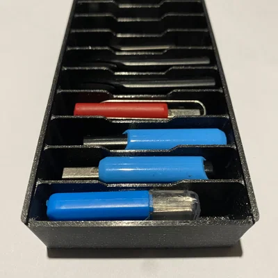 Hộp đựng 10 USB (USB Storage Box) in 3D gọn gàng, tiện lợi