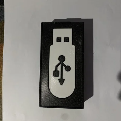 Hộp đựng 10 USB (USB Storage Box) in 3D gọn gàng, tiện lợi