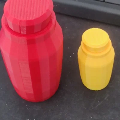 Mô hình 3D Mini Shield Fortnite (Bình hồi giáp) - Dễ in, đóng mở được