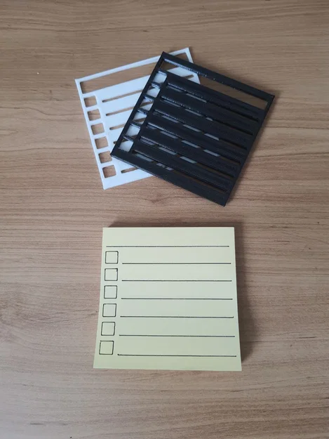 Khuôn mẫu vẽ danh sách công việc To-Do List cho giấy 76x76mm - Image 2