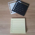 Khuôn mẫu vẽ danh sách công việc To-Do List cho giấy 76x76mm - Thumbnail 2