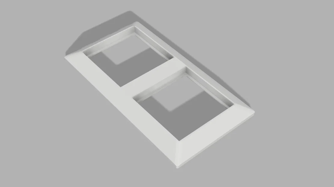 Khung ốp đôi cho công tắc, ổ cắm Jung - Phụ kiện in 3D hữu ích - Image 2