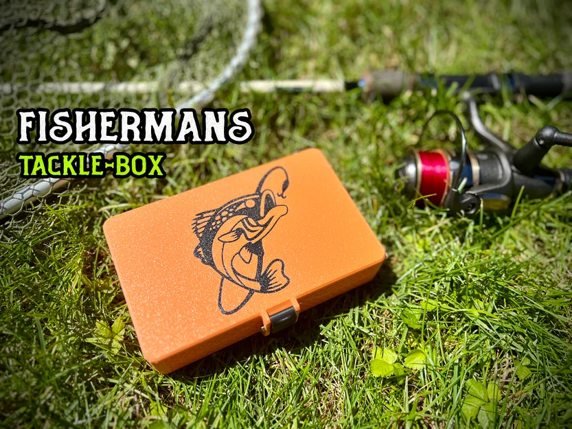 Hộp đựng đồ câu cá 3D (Fishermans Tackle Box) - Gọn gàng, tiện lợi - Image 1