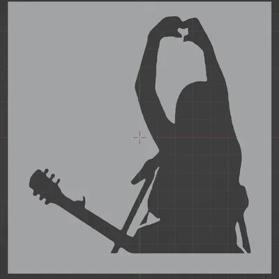 Bộ khuôn in 3D (Stencil) hình bóng ca sĩ Taylor Swift cực chất
