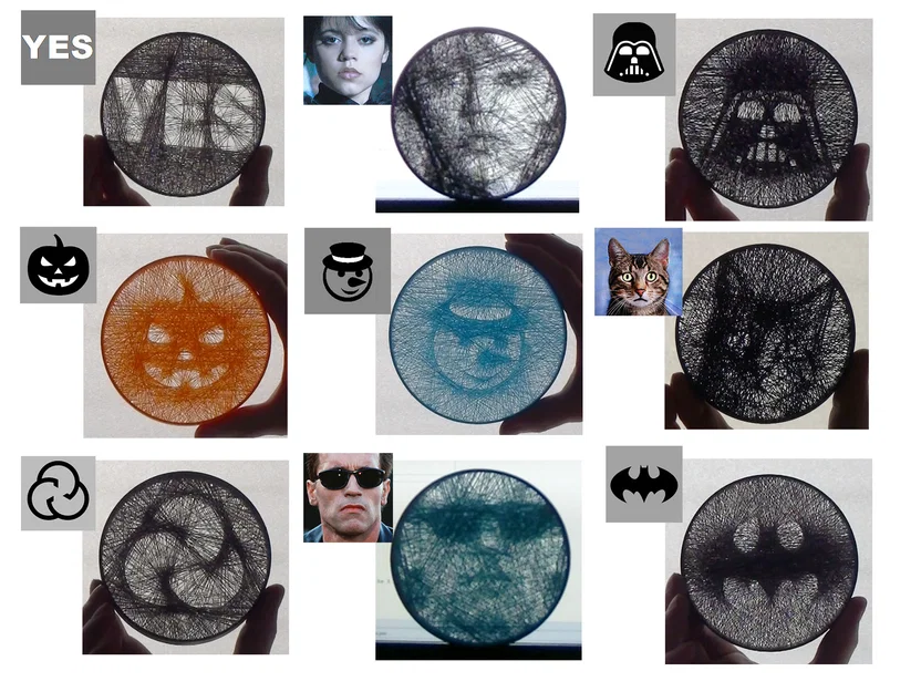 String art (bộ 14 file STL) - Image 1