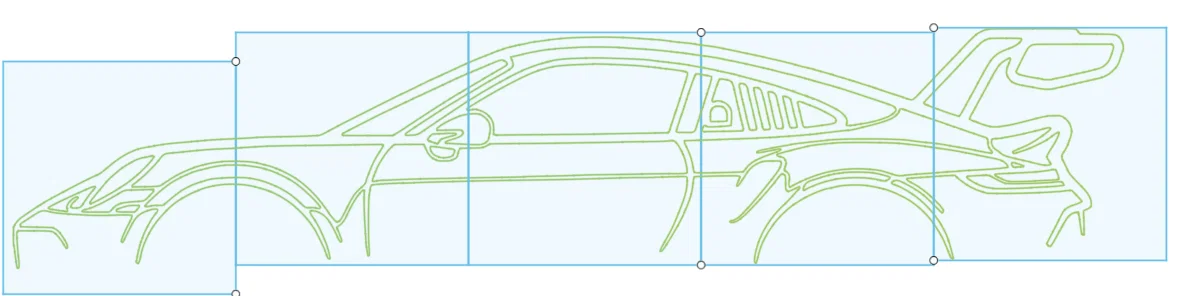 Mô hình trang trí tường Porsche 911 GT3 RS V2 in 3D độc đáo - Image 4