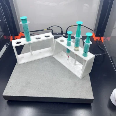 Giá đỡ ống tiêm 3D (Syringe Holder) cho 4 vị trí cực tiện lợi