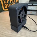 Bộ hút khói hàn bằng quạt 80mm (Solder fume fan extractor 80mm) - Thumbnail 4