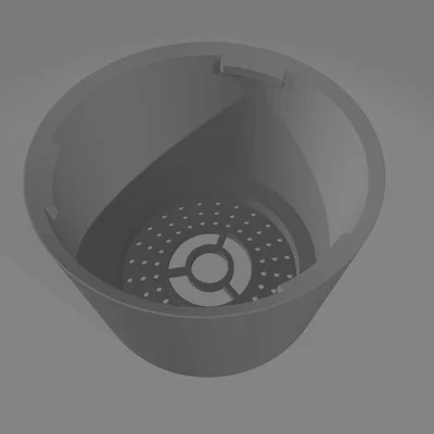 Mô-đun phân cách có lưới cho tháp thủy canh (Hydroponic Tower Spacer)