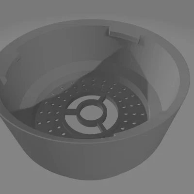 Mô-đun phân cách có lưới cho tháp thủy canh (Hydroponic Tower Spacer)