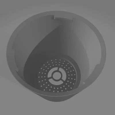 Mô-đun phân cách có lưới cho tháp thủy canh (Hydroponic Tower Spacer)