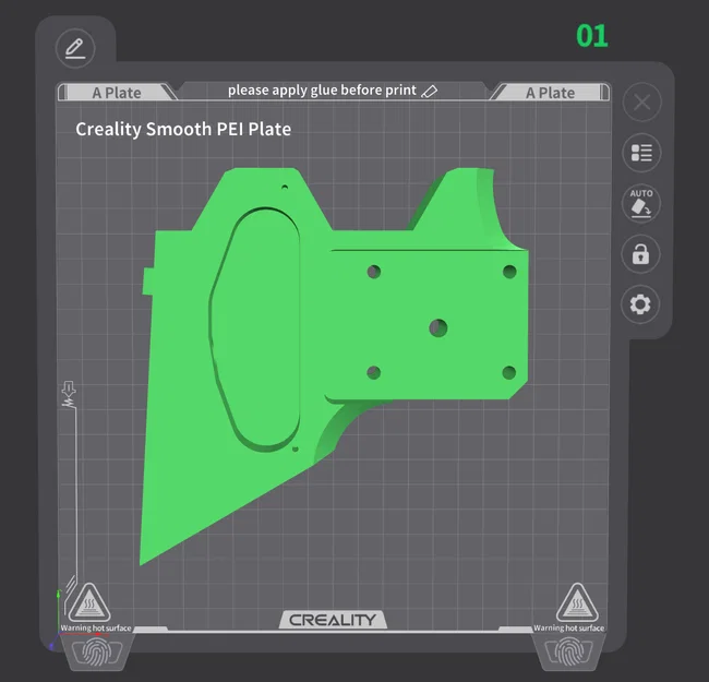 Thân đàn guitar Prusacaster cắt nhỏ cho máy in Creality K1 và K1C - Image 6